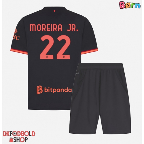 AC Milan Diego Moreira #22 Tredje trøje Børn 2026-27 Kort ærmer (+ korte bukser)